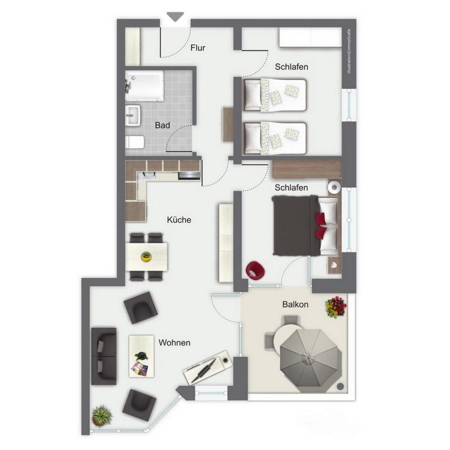 Duenenblick Wohnung 10 بولتينهاجين المظهر الخارجي الصورة